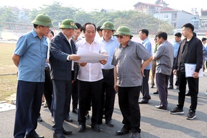 Provincial leaders inspect preparations for 70th anniversary of the Điện Biên Phủ Victory