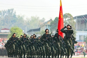 More than 12,000 individuals took part in military parade rehearsal