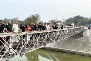 Official Halt to Traffic on Mường Thanh Bridge