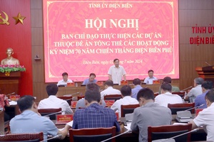 Điện Biên Urges Ensuring Quality of Projects for 70th Anniversary of Điện Biên Phủ Victory