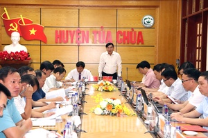Tủa Chùa asked to focus on tourism and agroforestry development
