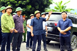 Điện Biên leader inspects Storm Yagi preparedness in Mường Chà District