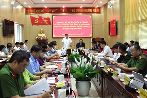 Provincial leadership urges Điện Biên Đông to accelerate key targets