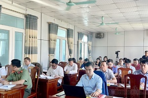 'The Executive Committee of the Điện Biên Provincial Lawyers' Association convenes its 12th extended meeting  