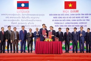 Điện Biên strengthens comprehensive co-operation with three northern Lao provinces