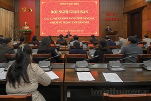 'Điện Biên Province’s Party agencies roll out key tasks for 2025