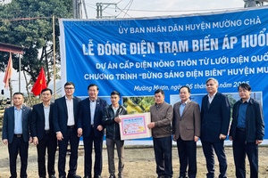 'Huổi Vang transformer station becomes operational