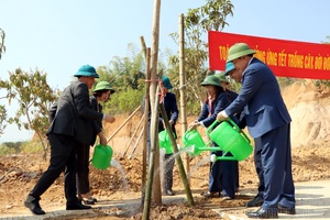 Điện Biên District holds “Forever Grateful to Uncle Hồ” tree planting festival