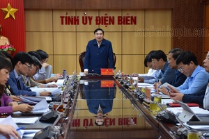 Điện Biên reviews implementation of Resolution No.18 of 12th Party Central Committee