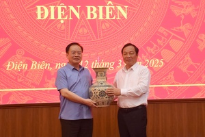 Hải Dương leader visits Điện Biên province