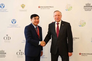 Provincial Party Secretary meets with Governor of Saint Petersburg