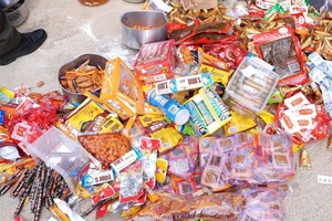 'Danger lurks at school gates: Unsafe snacks put kids at risk