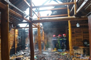 Fire risk looms over traditional stilt houses in Điện Biên