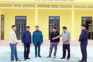 Milestone projects in Mường Ảng dstrict celebrate upcoming Party Congress