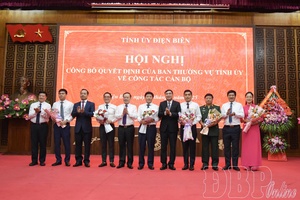 'Điện Biên provincial Party Committee announces key personnel appointments