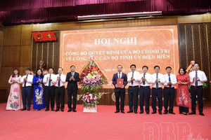 'The Politburo appoints Trần Tiến Dũng as Deputy Secretary of Điện Biên provincial Party Committee
