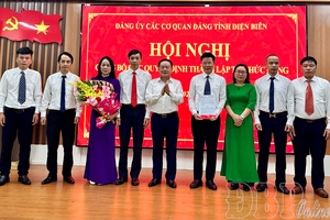 Party Committees of the Điện Biên province’s VFF and Điện Biên Phủ Newspaper established