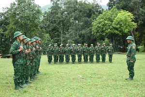 Improving training quality, building resolve and determination among new recruits