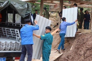 Urgent relocation of residents from disaster-prone areas