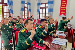 Thorough preparation for Party congresses in the Điện Biên provincial Military Command after restructuring
