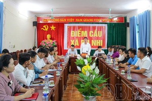 Pu Nhi commune Party Committee focuses on preparations for first Party congress