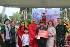 'Gratitude given to national contributors