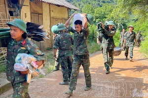 A soldier’s letter from the heart of the flood-hit area: Wiping away tears of our people