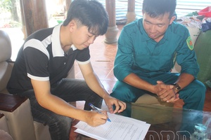 Volunteer enlistment applications mark the start of recruitment season