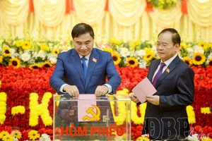 Điện Biên’s Party Congress elects 52 comrades to 15th provincial Party Executive Committee, term 2025 - 2030