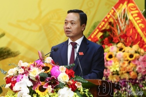Comrade Trần Tiến Dũng elected as Secretary of Điện Biên provincial Party Committee for the 2025 - 2030 term