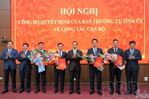Điện Biên announces decisions on personnel work
