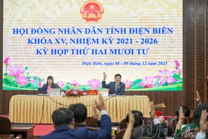 Điện Biên provincial People’s Council passes a large number of resolutions