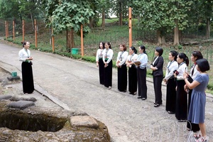 Focusing on preservation and embellishment of the Center of the Điện Biên Phủ Stronghold Group