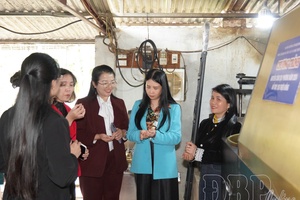 Women contribute to changing the rural appearance