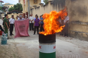 'Proactive on-site fire prevention and fire fighting