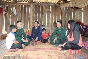 Border areas firm with “people’s heart posture”