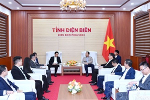 Điện Biên’s Party chief receives Chinese group