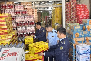 Market control and inspection during the year-end