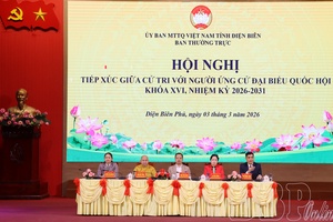 Candidates for 16th National Assembly meet voters in Điện Biên Phủ ward