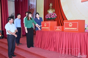 Điện Biên thoroughly prepares for election day
