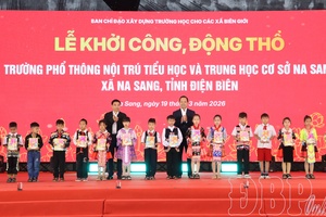 Minister of Finance Nguyễn Văn Thắng attends groundbreaking ceremony for Na Sang Multi-level Boarding School