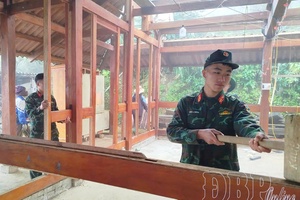 Eliminating temporary housing - Building “people’s heart” posture