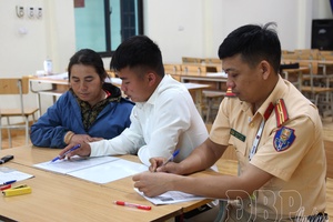 Supporting driver’s license testing for illiterate candidates