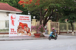 Marking Điện Biên Phủ Victory through inspirational posters