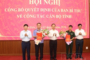 Điện Biên announces Secretariat’s decision on personnel work
