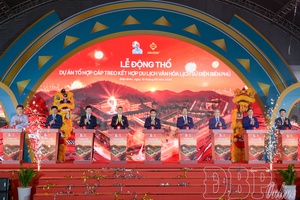 Groundbreaking ceremony for the Điện Biên Phủ Cable Car and Historical-Cultural Tourism Complex Project
