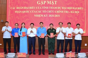 Meeting with delegations attending national congresses of socio-political organizations