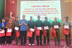 Điện Biên well cares for lives of policy families and national contributors