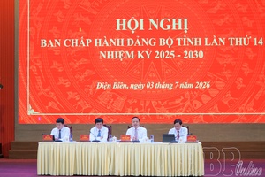 Executive Board of Điện Biên provincial Party Committee successfully concludes 14th conference