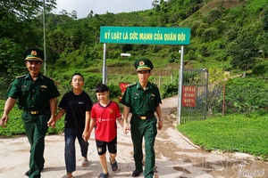 Memorable summer vacation at borderland